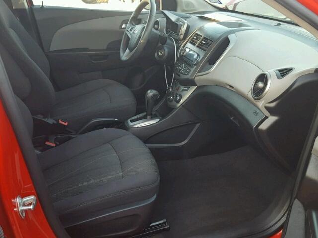 1G1JC6SH8D4233889 - 2013 CHEVROLET SONIC LT 红色 照片 5