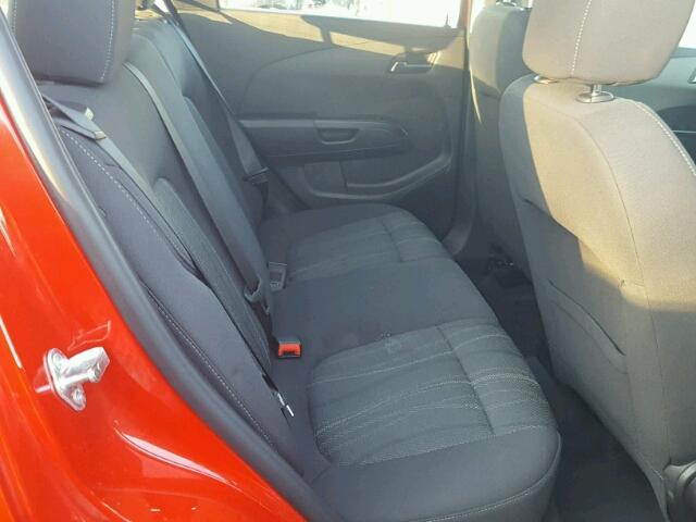 1G1JC6SH8D4233889 - 2013 CHEVROLET SONIC LT 红色 照片 6