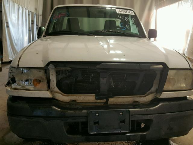 1FTYR10E05PA32679 - 2005 FORD RANGER WHITE photo 9