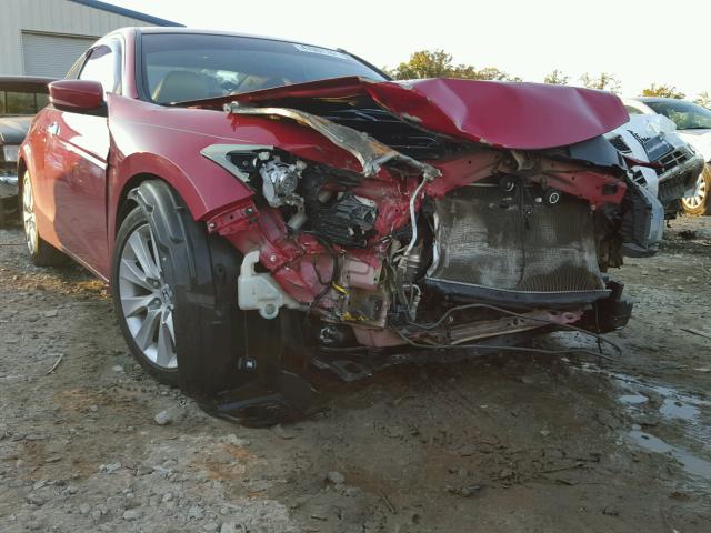 1HGCS22868A003935 - 2008 HONDA ACCORD EXL RED photo 1