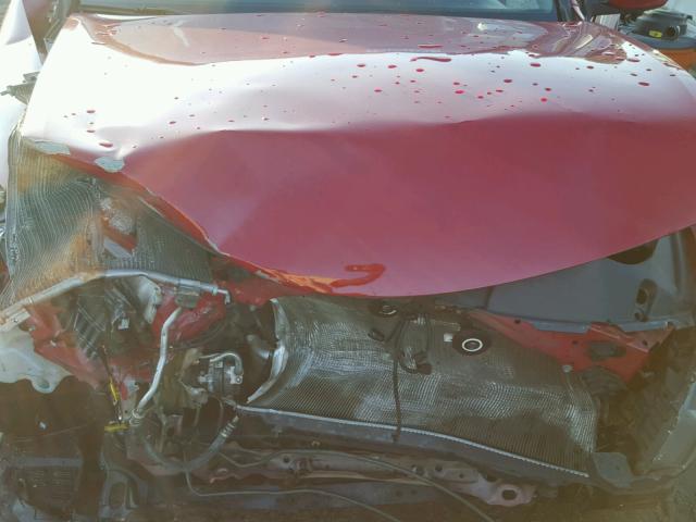 1HGCS22868A003935 - 2008 HONDA ACCORD EXL RED photo 7