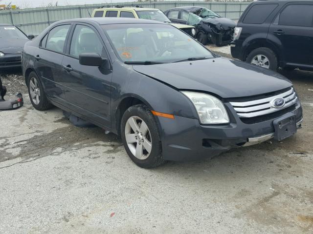 3FAHP06Z67R191279 - 2007 FORD FUSION S BLACK photo 1