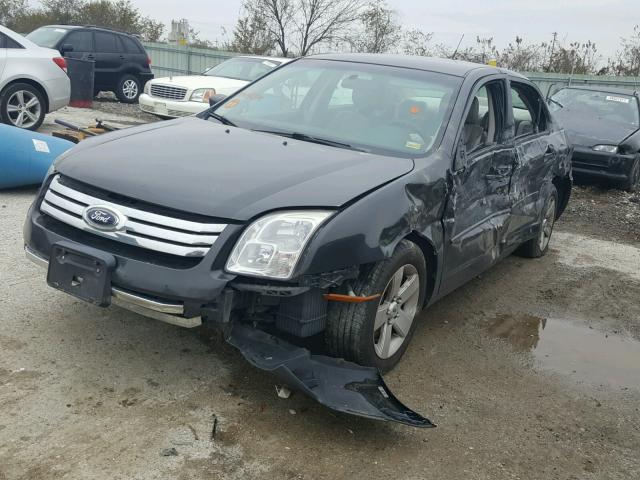 3FAHP06Z67R191279 - 2007 FORD FUSION S BLACK photo 2