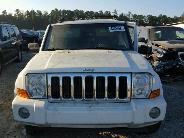 1J8HH48K47C636527 - 2007 JEEP COMMANDER 白色 照片 10
