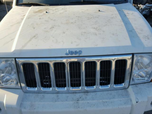 1J8HH48K47C636527 - 2007 JEEP COMMANDER 白色 照片 7