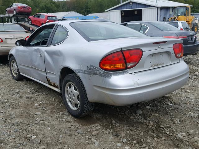 1G3NK12F54C100588 - 2004 OLDSMOBILE ALERO GX SILVER photo 3