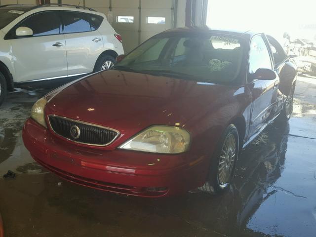 1MFHM50U03G603922 - 2003 MERCURY SABLE BURGUNDY photo 2