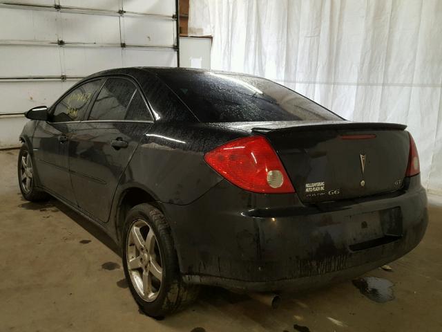 1G2ZH558164119726 - 2006 PONTIAC G6 GT BLACK photo 3