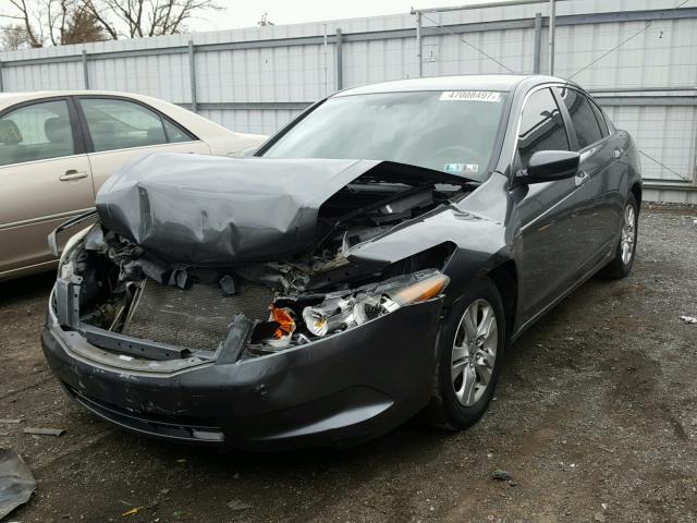 1HGCP26488A012628 - 2008 HONDA ACCORD GRAY photo 2