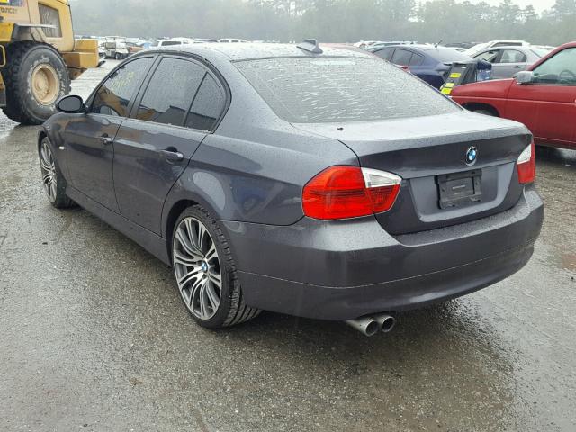 WBAVC53568FZ82012 - 2008 BMW 328 I SULE GRAY photo 3