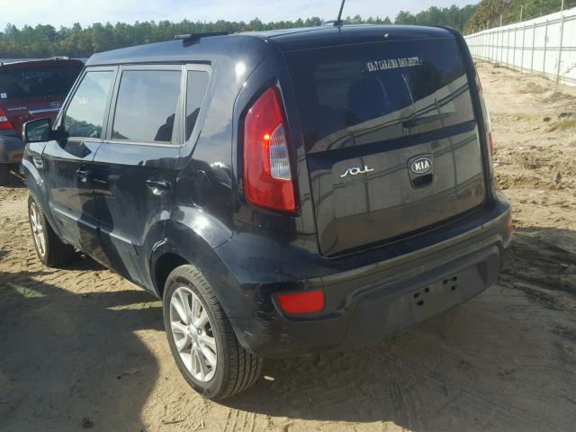 KNDJT2A64C7436548 - 2012 KIA SOUL + BLACK photo 3