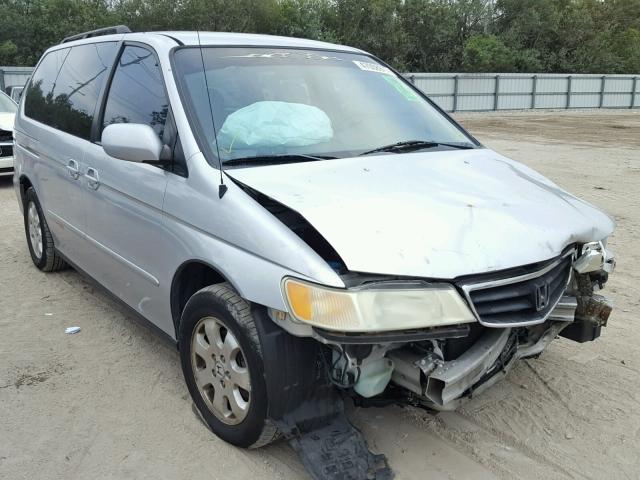 5FNRL18622B048522 - 2002 HONDA ODYSSEY EX SILVER photo 1