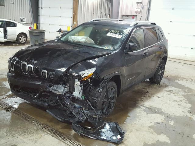 1C4PJLCBXEW176620 - 2014 JEEP CHEROKEE L BLACK photo 2