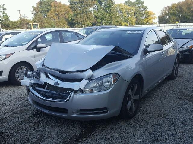 1G1ZC5E18BF356976 - 2011 CHEVROLET MALIBU 1LT 银色 照片 2