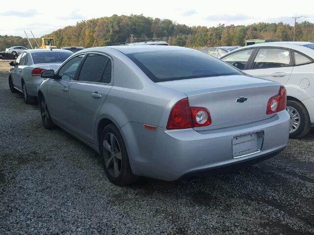 1G1ZC5E18BF356976 - 2011 CHEVROLET MALIBU 1LT 银色 照片 3