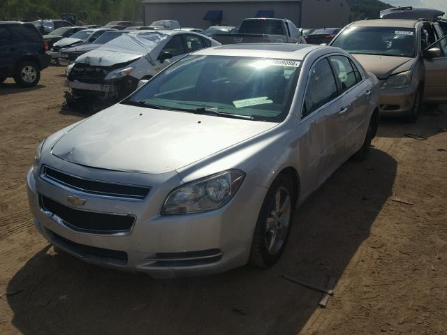 1G1ZD5EU9CF128705 - 2012 CHEVROLET MALIBU 2LT SILVER photo 2