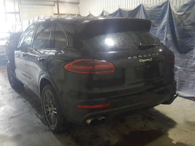 WP1AE2A28HLA75023 - 2017 PORSCHE CAYENNE SE BLACK photo 3