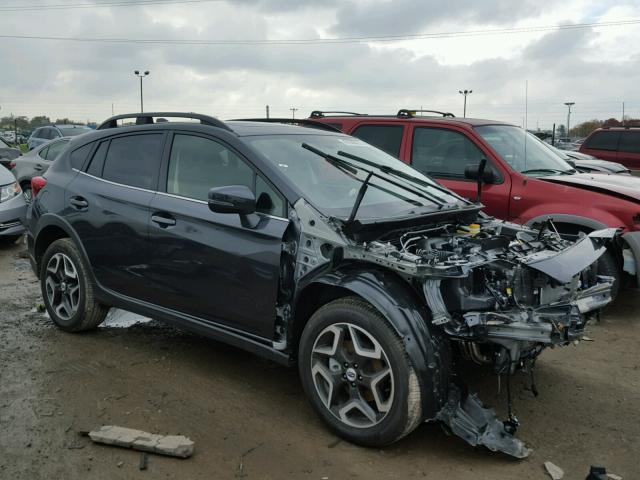 JF2GTAMCXJ8200856 - 2018 SUBARU CROSSTREK GRAY photo 1