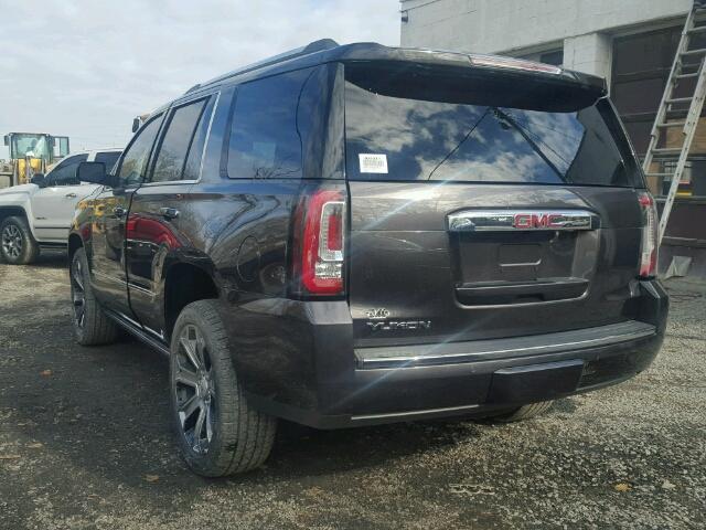 1GKS1CKJ0HR367473 - 2017 GMC YUKON DENA GRAY photo 3