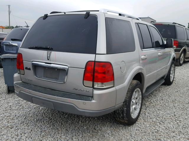 5LMEU68HX5ZJ12078 - 2005 LINCOLN AVIATOR GRAY photo 4