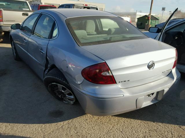 2G4WC582461111518 - 2006 BUICK LACROSSE C BLUE photo 3