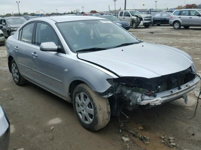 JM1BK12F781860137 - 2008 MAZDA 3 I SILVER photo 1