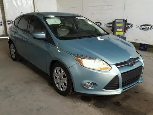 1FAHP3K27CL365492 - 2012 FORD FOCUS SE TEAL photo 1