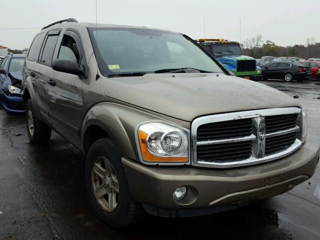 1D4HB48N56F156614 - 2006 DODGE DURANGO SL TAN photo 1