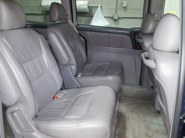 5FNRL18974B124295 - 2004 HONDA ODYSSEY EX BLUE photo 6