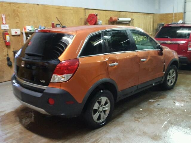 3GSCL33P48S714298 - 2008 SATURN VUE XE ORANGE photo 4