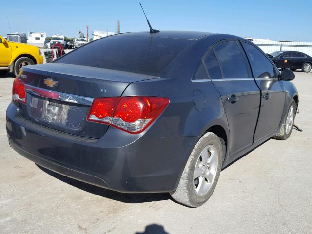 1G1PC5SB3D7205481 - 2013 CHEVROLET CRUZE LT GRAY photo 4