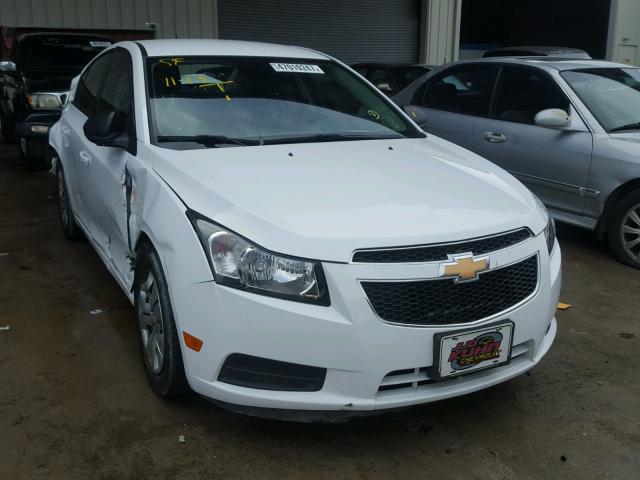 1G1PA5SH8D7313721 - 2013 CHEVROLET CRUZE LS WHITE photo 1