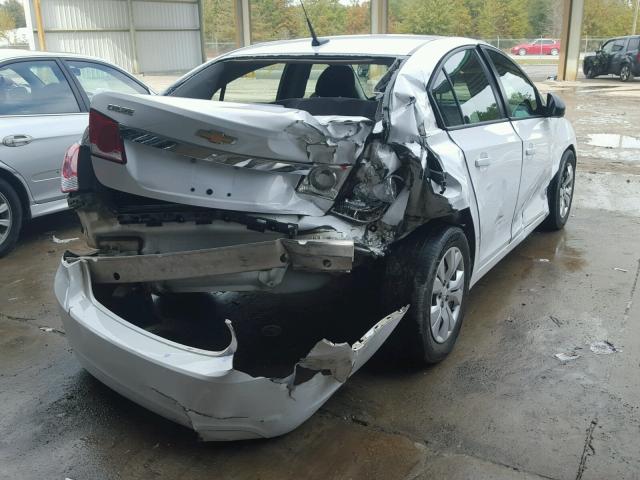 1G1PA5SH8D7313721 - 2013 CHEVROLET CRUZE LS WHITE photo 4