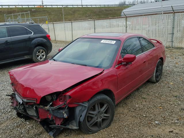 19UYA42653A009088 - 2003 ACURA 3.2CL TYPE RED photo 2