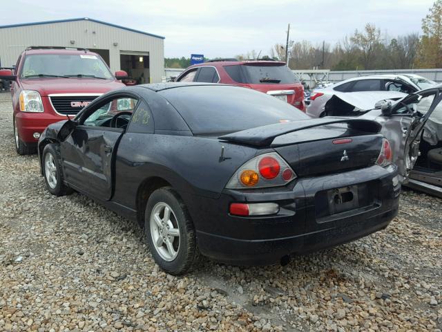 4A3AC34G94E114427 - 2004 MITSUBISHI ECLIPSE RS BLACK photo 3