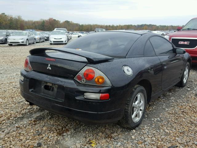 4A3AC34G94E114427 - 2004 MITSUBISHI ECLIPSE RS BLACK photo 4