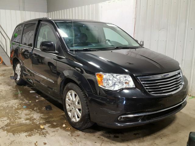 2C4RC1BG0ER269370 - 2014 CHRYSLER TOWN & COU BLACK photo 1