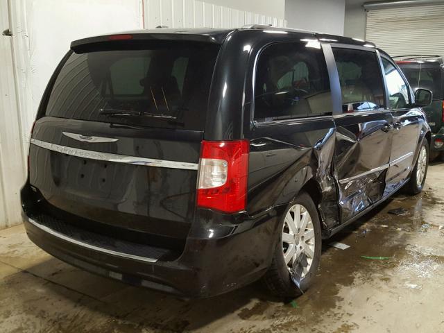 2C4RC1BG0ER269370 - 2014 CHRYSLER TOWN & COU BLACK photo 4