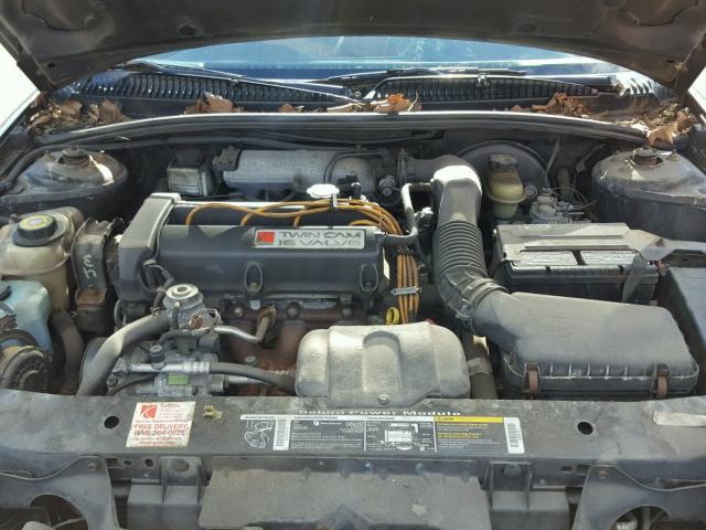 1G8ZK5276XZ142412 - 1999 SATURN SL2 GRAY photo 7