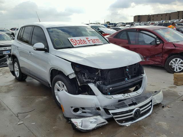 WVGAV75N59W000441 - 2009 VOLKSWAGEN TIGUAN S SILVER photo 1