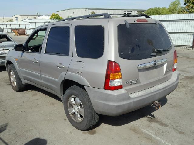 4F2YU06151KM16655 - 2001 MAZDA TRIBUTE DX 金色 照片 3