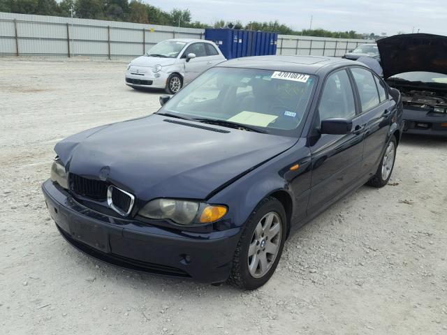 WBAEV33442KL73473 - 2002 BMW 325 I BLUE photo 2