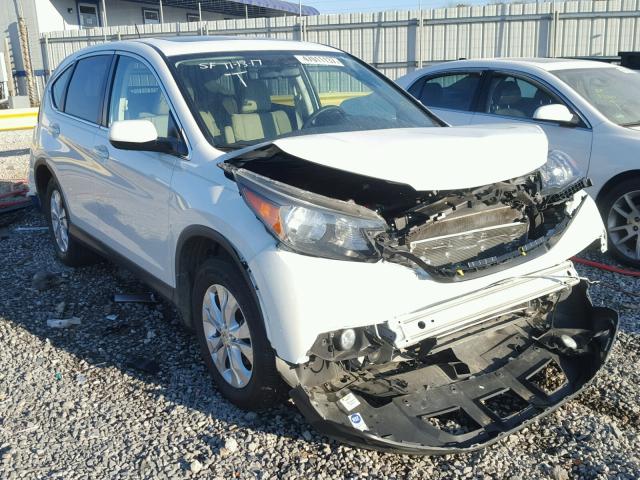 5J6RM3H54EL031619 - 2014 HONDA CR-V EX WHITE photo 1