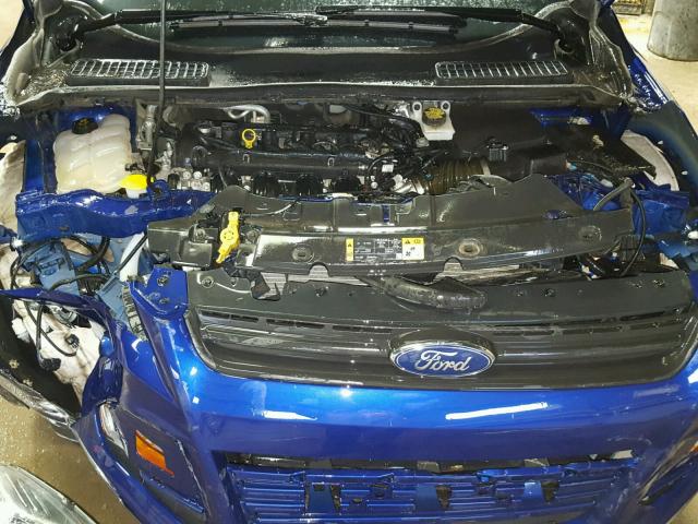 1FMCU0F77GUC59606 - 2016 FORD ESCAPE S BLUE photo 7