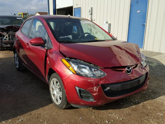 JM1DE1KY8E0181335 - 2014 MAZDA MAZDA2 SPO RED photo 1