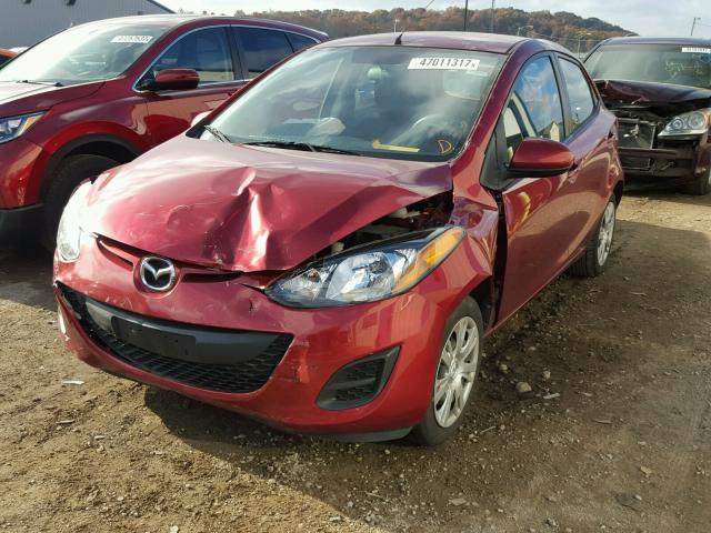 JM1DE1KY8E0181335 - 2014 MAZDA MAZDA2 SPO 红色 照片 2