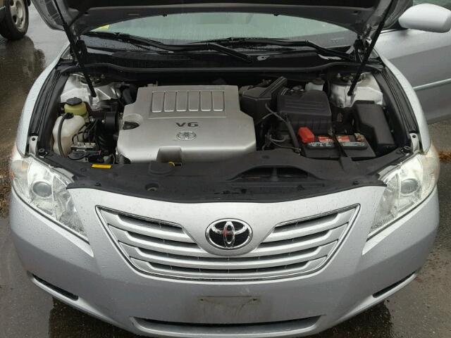 4T1BK46K87U026850 - 2007 TOYOTA CAMRY NEW SILVER photo 7