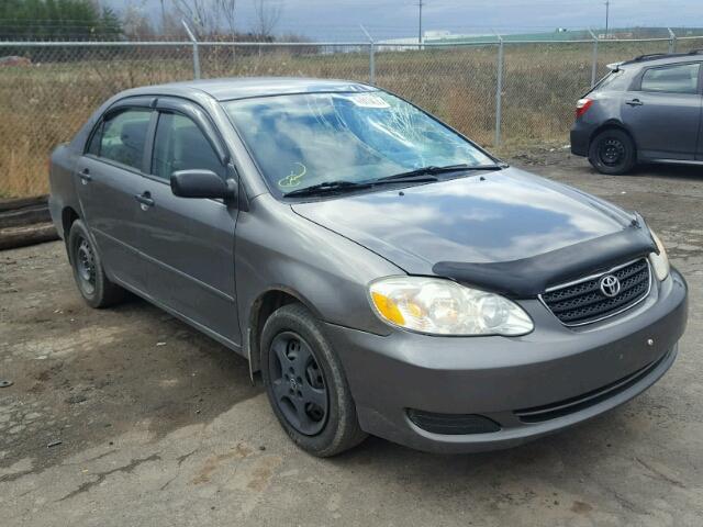 2T1BR32E37C853565 - 2007 TOYOTA COROLLA CE GRAY photo 1