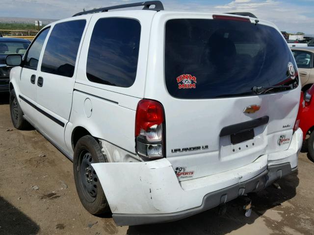 1GNDV23L96D199692 - 2006 CHEVROLET UPLANDER L WHITE photo 3