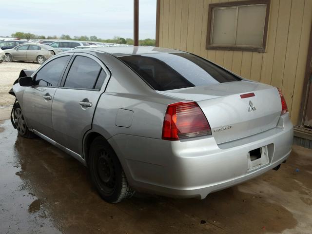 4A3AB36F77E065790 - 2007 MITSUBISHI GALANT ES SILVER photo 3